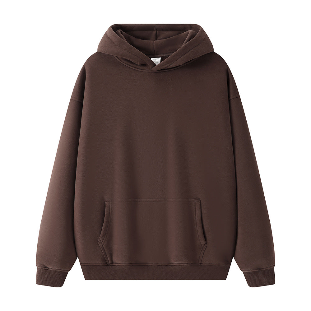 fleece hooded sweatshirt