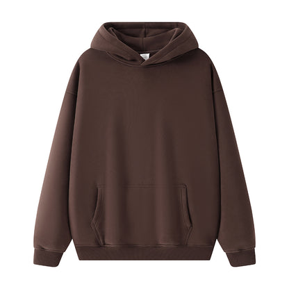 fleece hooded sweatshirt