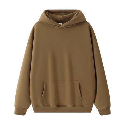 fleece hooded sweatshirt
