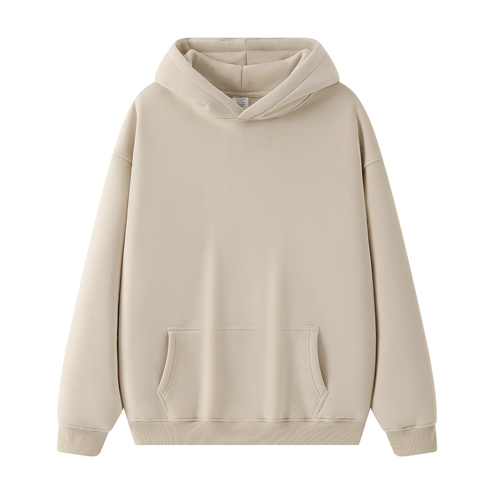 fleece hooded sweatshirt