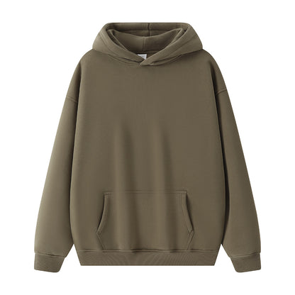 fleece hooded sweatshirt