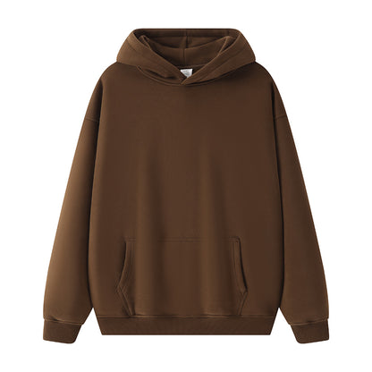 fleece hooded sweatshirt