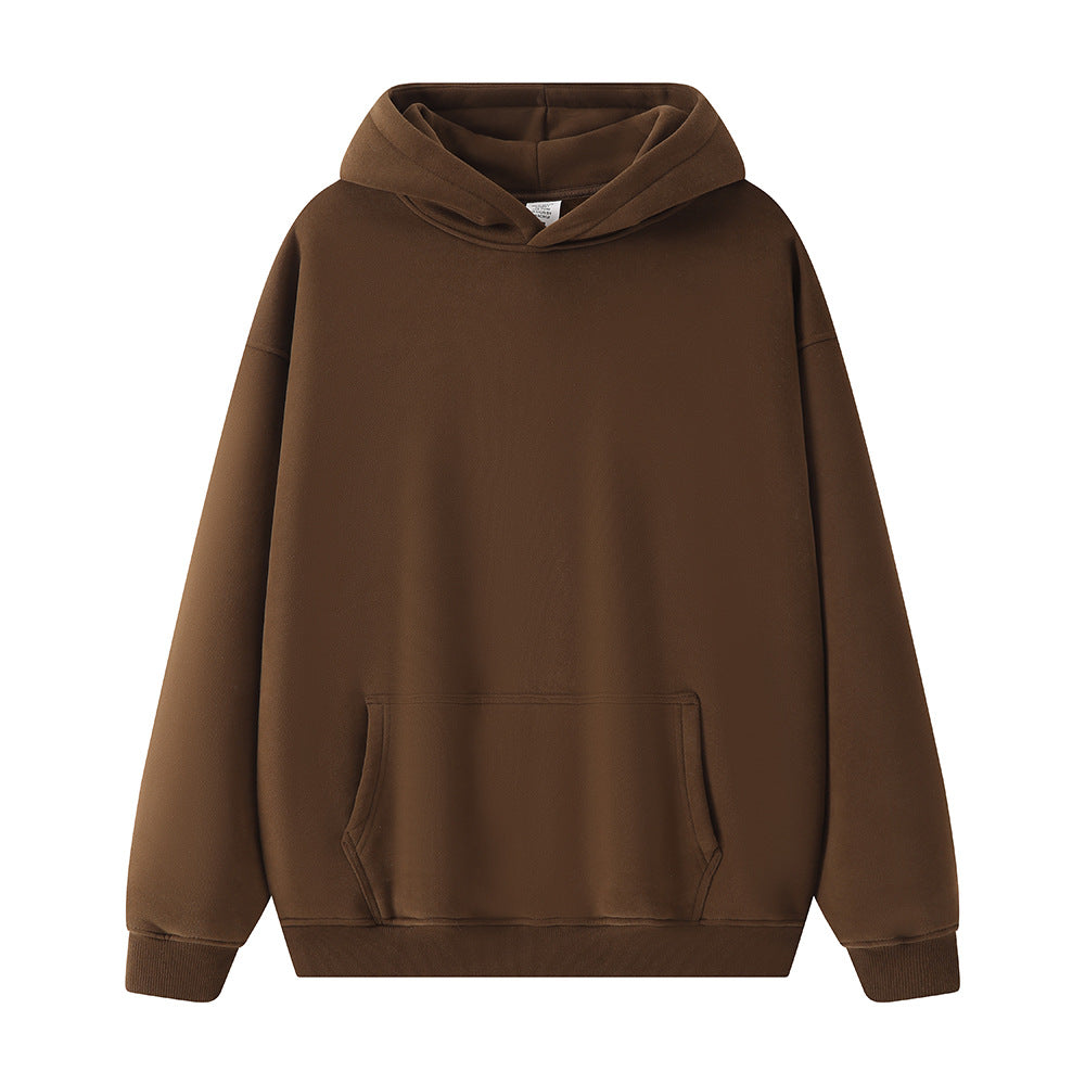 fleece hooded sweatshirt