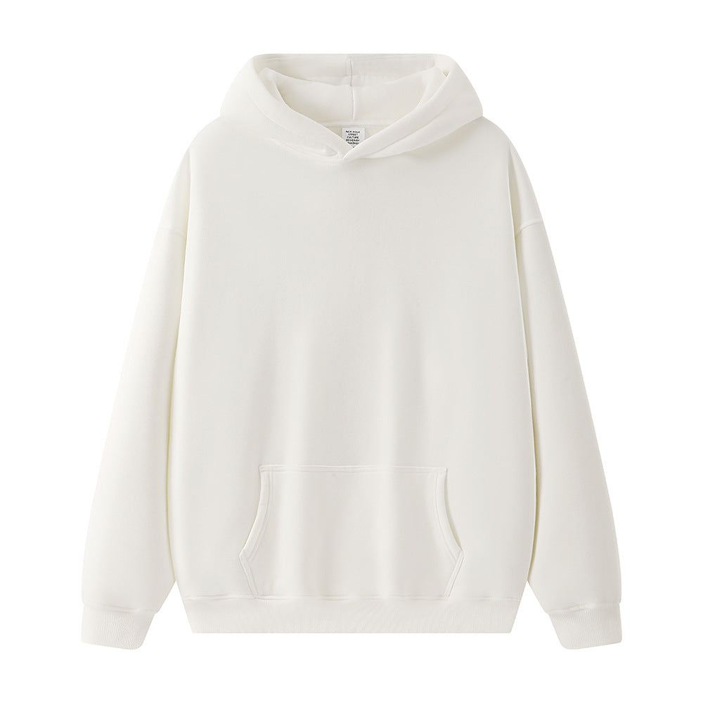 fleece hooded sweatshirt