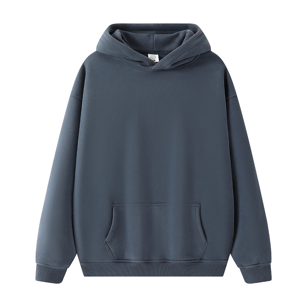 fleece hooded sweatshirt