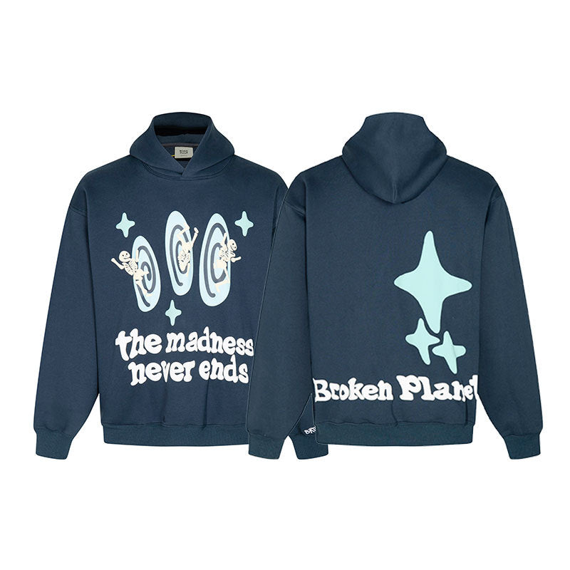 Fleece hooded sweatshirts for men and women