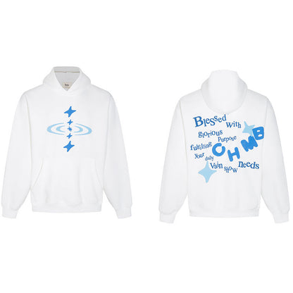 Fleece hooded sweatshirts for men and women