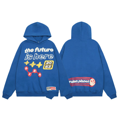 Fleece hooded sweatshirts for men and women