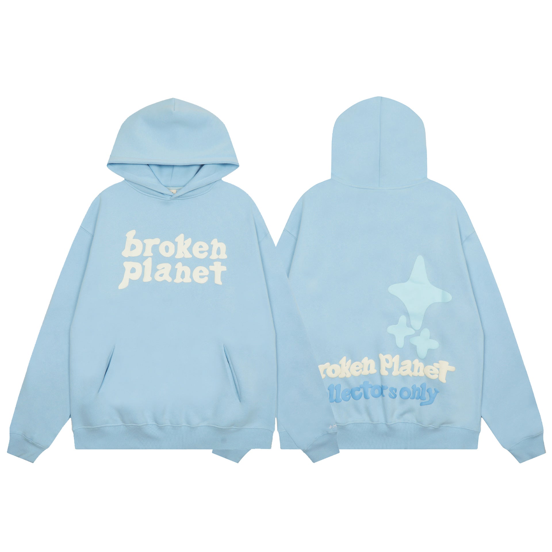 Fleece hooded sweatshirts for men and women