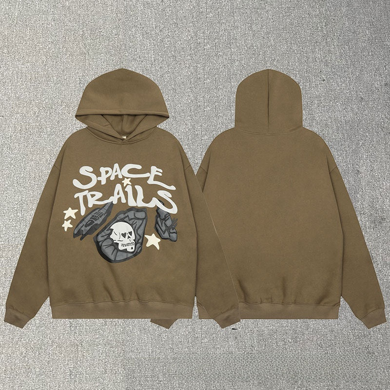 Fleece hooded sweatshirts for men and women