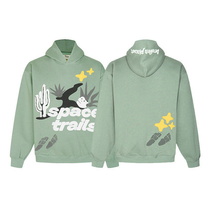 Fleece hooded sweatshirts for men and women