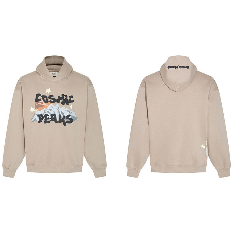 Fleece hooded sweatshirts for men and women