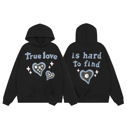 Fleece hooded sweatshirts for men and women