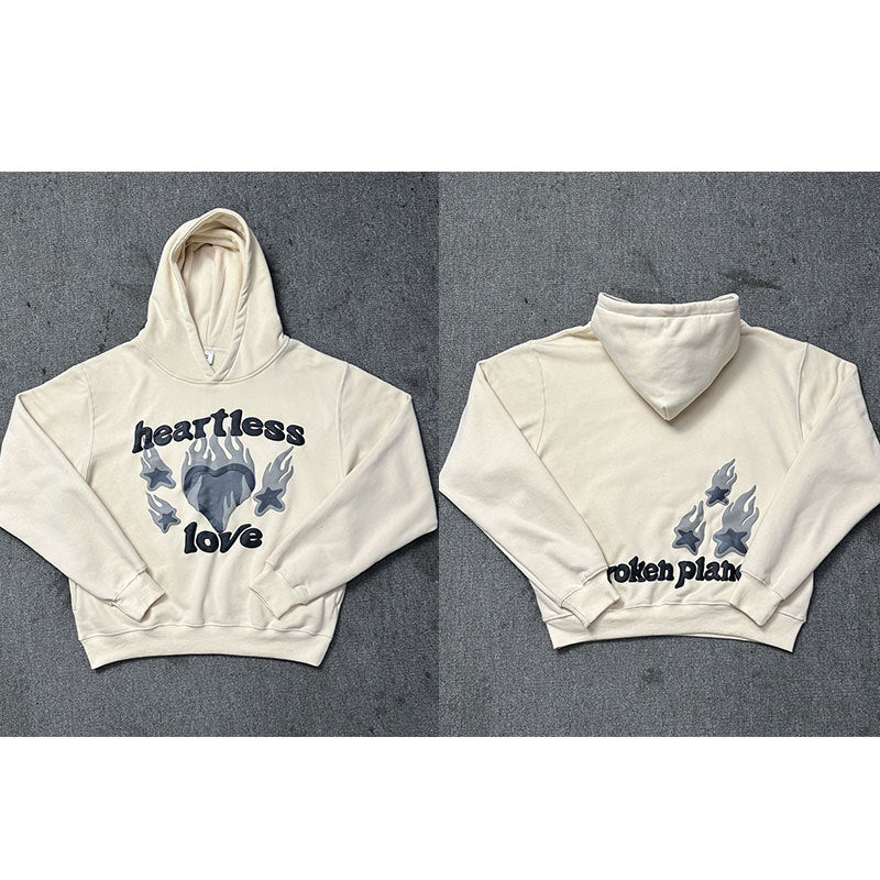 Fleece hooded sweatshirts for men and women