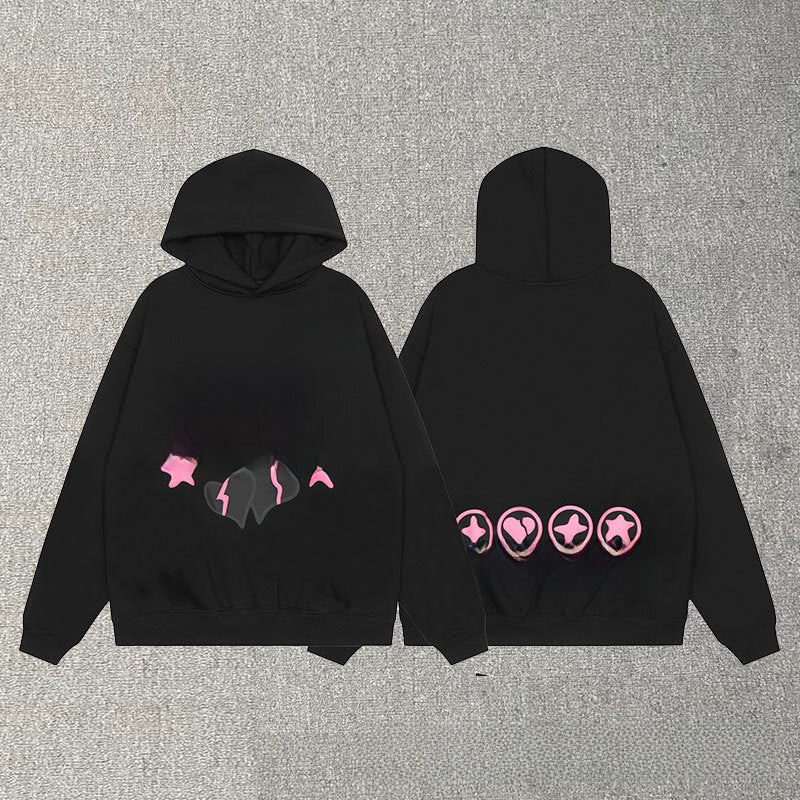 Fleece hooded sweatshirts for men and women