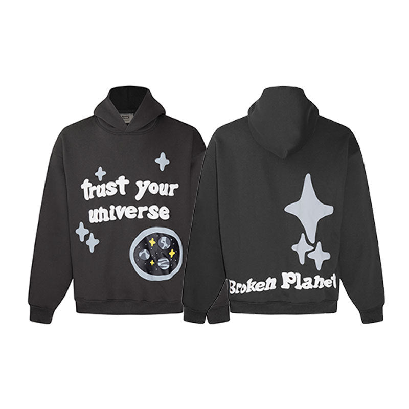 Fleece hooded sweatshirts for men and women