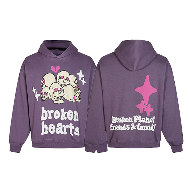 Fleece hooded sweatshirts for men and women