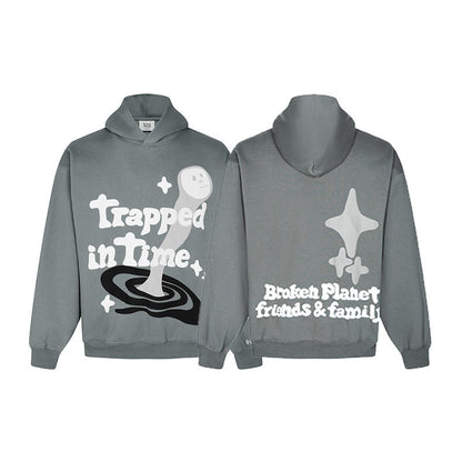 Fleece hooded sweatshirts for men and women