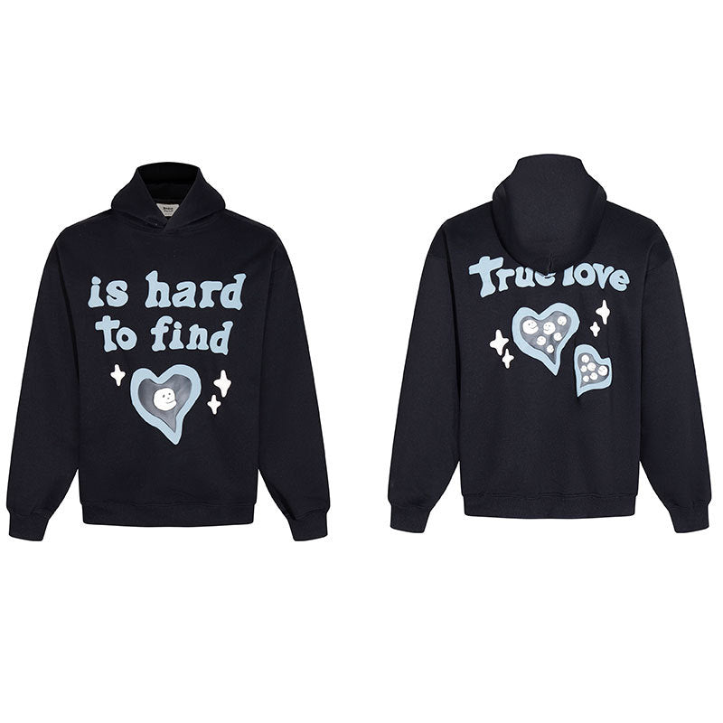Fleece hooded sweatshirts for men and women
