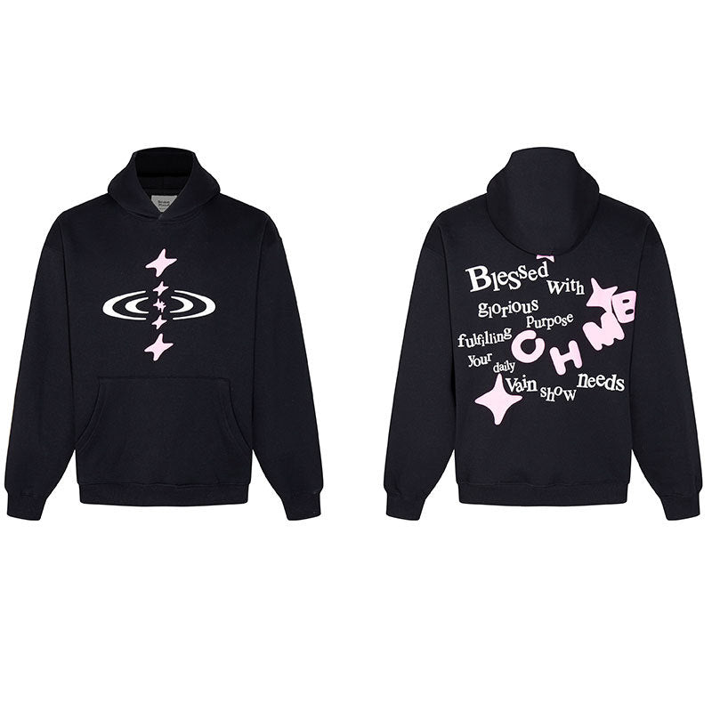 Fleece hooded sweatshirts for men and women