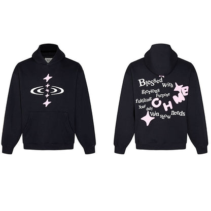 Fleece hooded sweatshirts for men and women