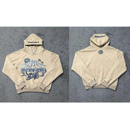 Fleece hooded sweatshirts for men and women