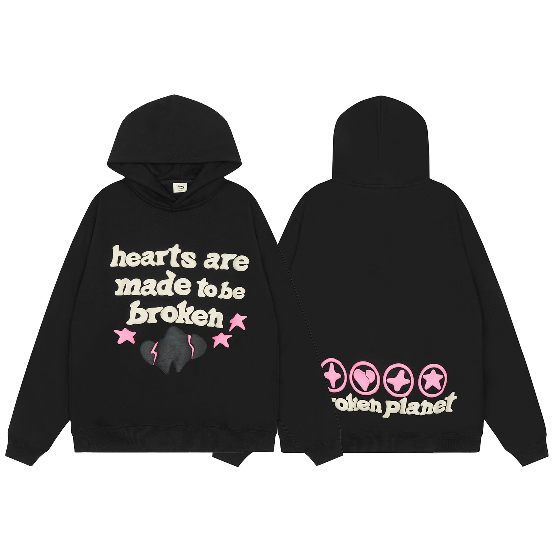 Fleece hooded sweatshirts for men and women