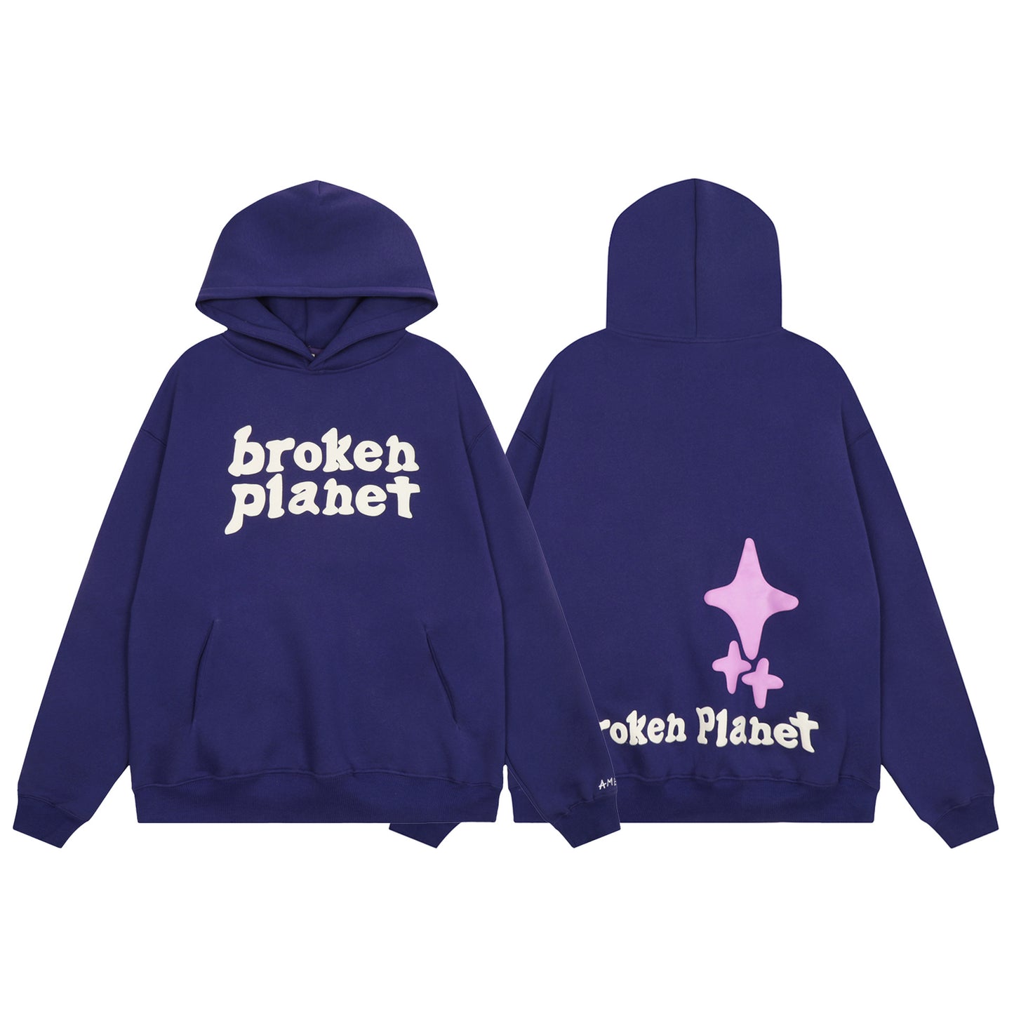 Fleece hooded sweatshirts for men and women