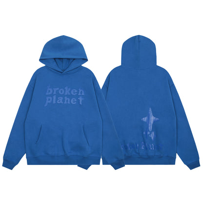 Fleece hooded sweatshirts for men and women