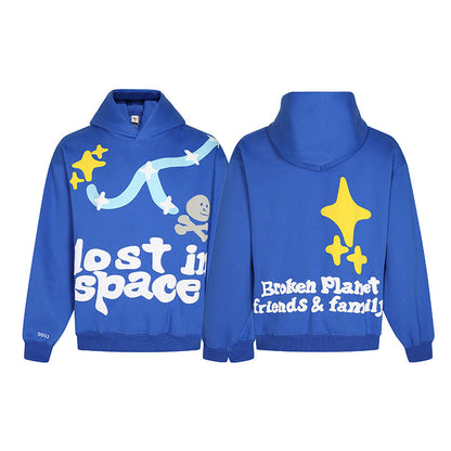 Fleece hooded sweatshirts for men and women