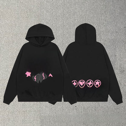 Fleece hooded sweatshirts for men and women