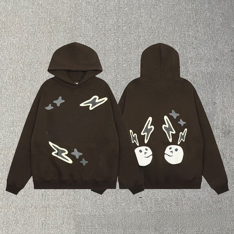 Fleece hooded sweatshirts for men and women