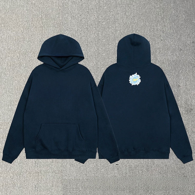 Fleece hooded sweatshirts for men and women