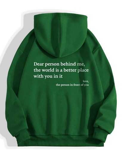 fleece hoodie