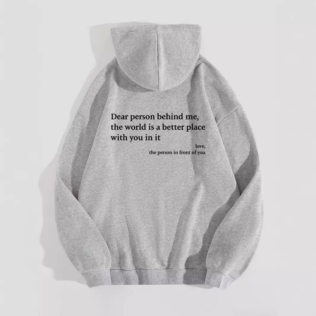 fleece hoodie