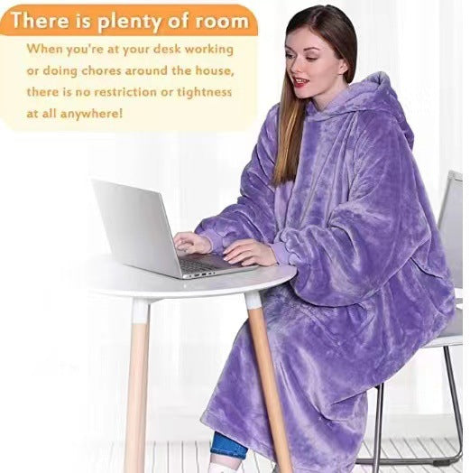 Fleece hoodie