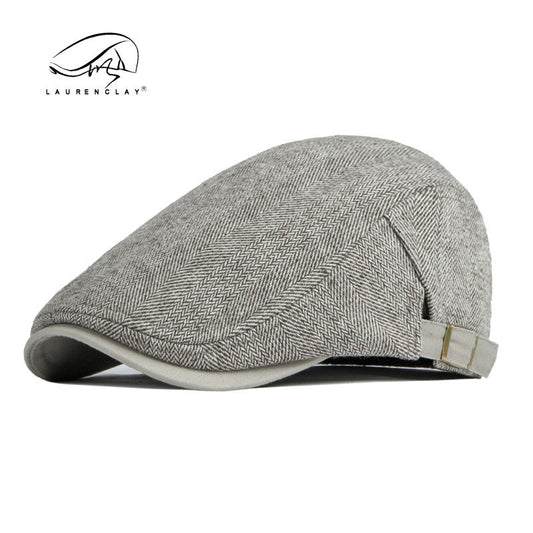 Fleece Lined Adjustable Beret Cap
