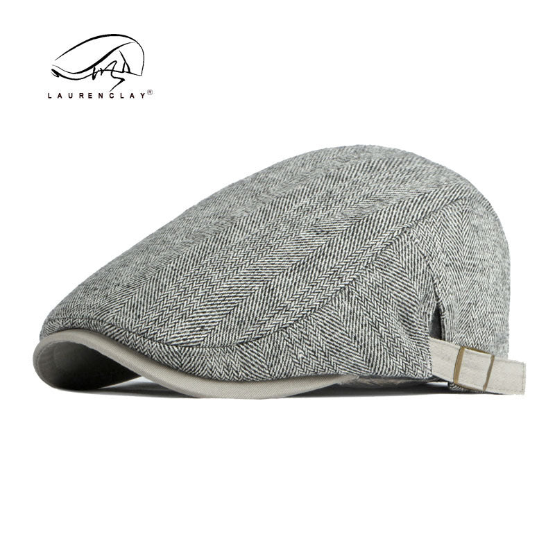Fleece Lined Adjustable Beret Cap