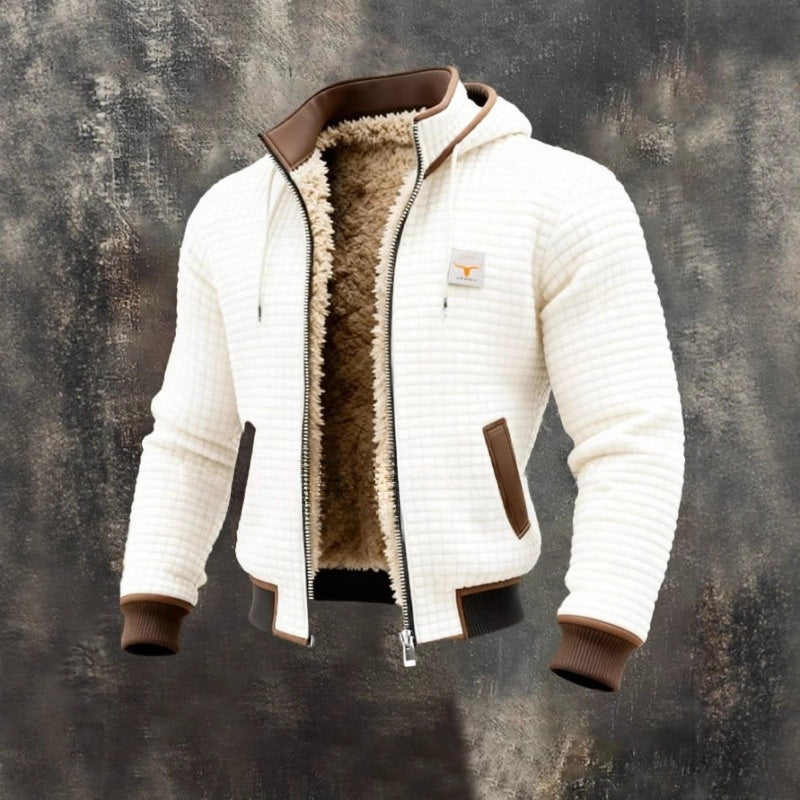 Fleece-Lined and Thickened Hooded Jackets