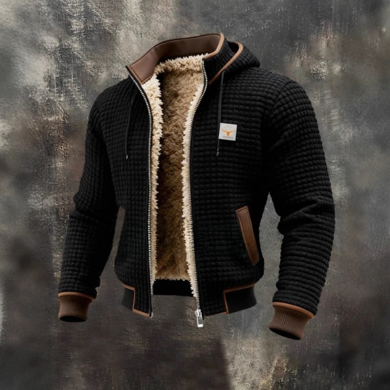 Fleece-Lined and Thickened Hooded Jackets