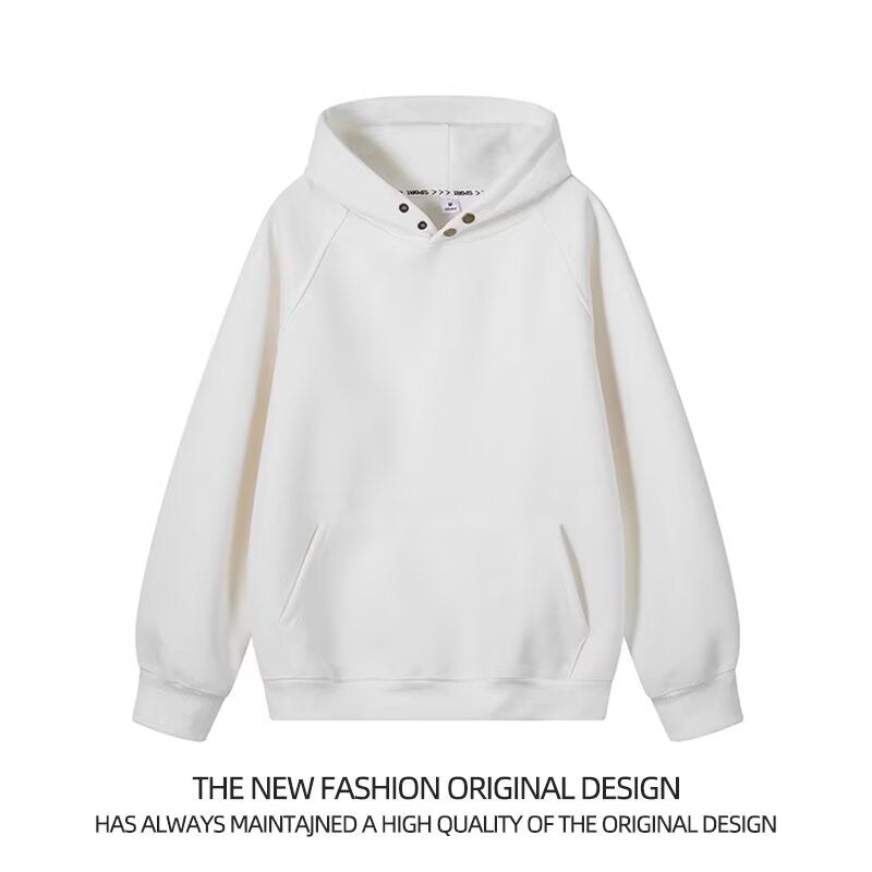 Fleece Lined Button Up Hoodie