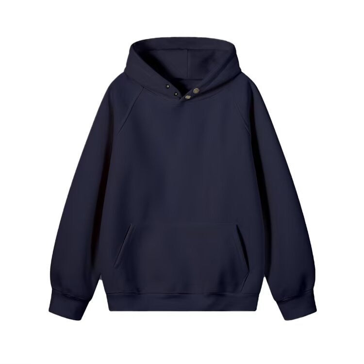 Fleece Lined Button Up Hoodie