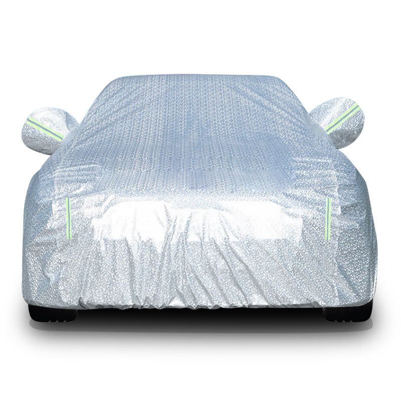 Fleece-Lined Car Sunshade