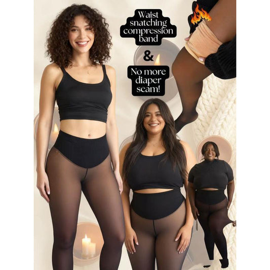 Fleece Lined Compression Leggings