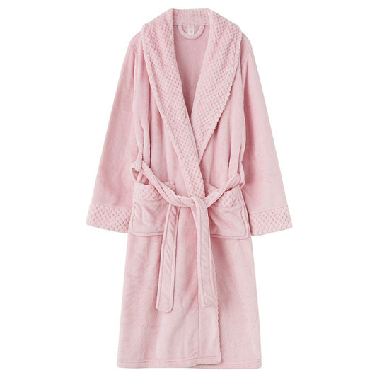 Fleece Lined Flannel Robe
