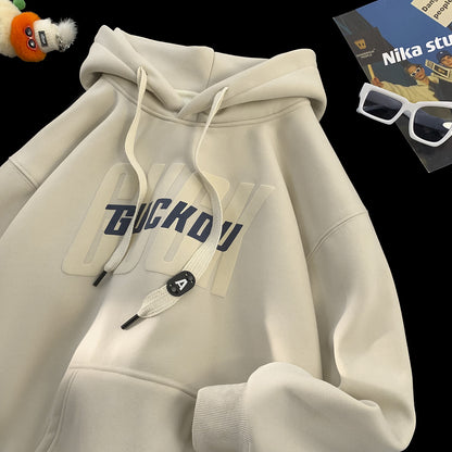 Fleece-lined hoodie jacket