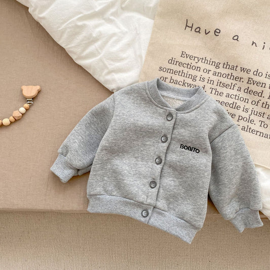 Fleece-Lined Infant Jumpsuit