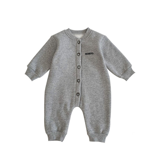 Fleece-Lined Infant Jumpsuit