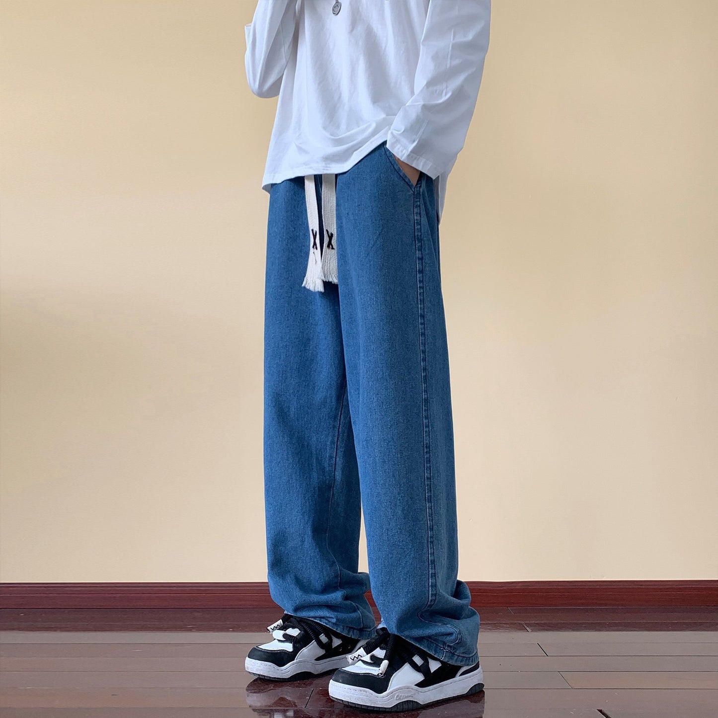 fleece-lined Jeans