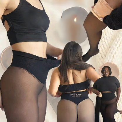 Fleece Lined Seamless Pantyhose